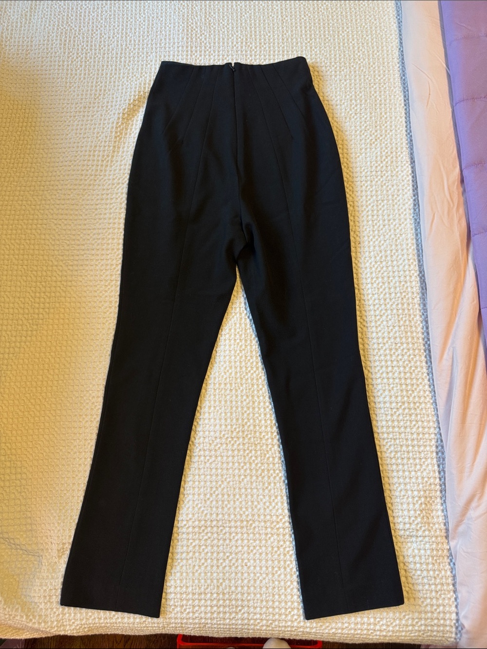 GRLFRND High-Waist Black Tailored Pants xs skinny leg dress pants